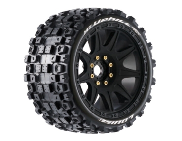 LOUT3354SB MT-UPHILL MFT SOFT AUF FELGE SCHWARZ 17MM